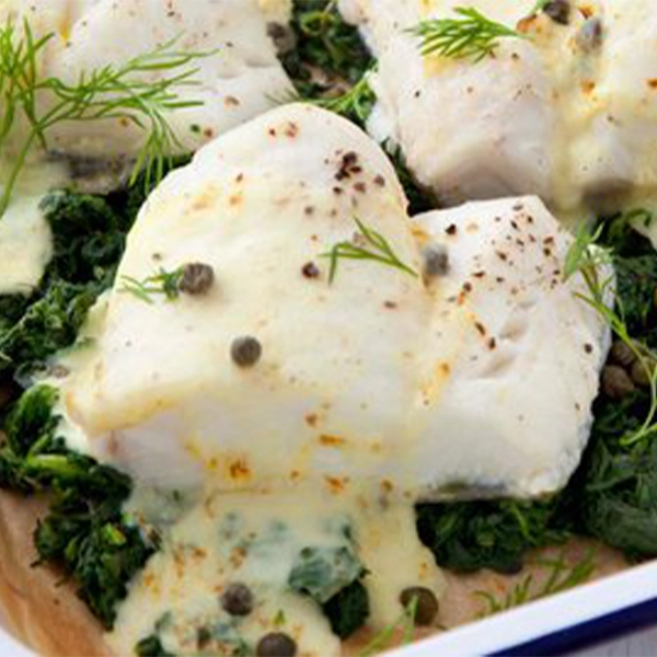Creamy Mustard & Caper Cod